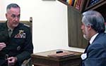 Abdullah Stresses Closer  Afghan-US Military Cooperation